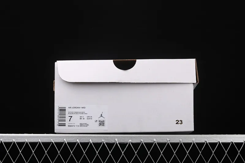 All Categories Air Jordan Jordan Series Basketball Shoes Air Jordan 1 Mid Air Jordan 1 Mid Carolina Blue AJ1 Joe 1 Lake Blue First Layer China Basketball Shoes BQ6472-114